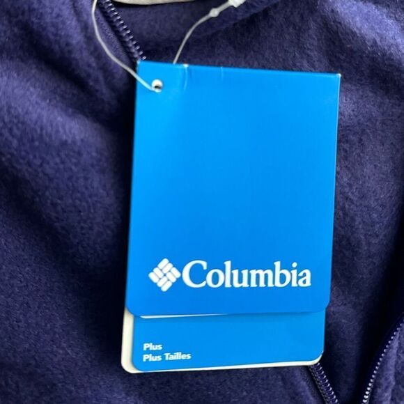 Columbia Light Fleece, 1/4 Zip Front / SZ: 1X / NWT - Picture 8 of 8